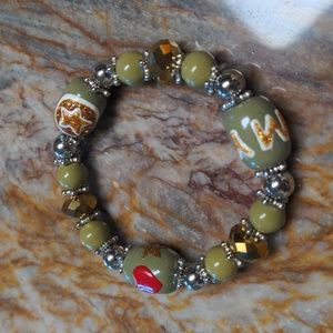 US ARMY Beaded Bracelet jewelry